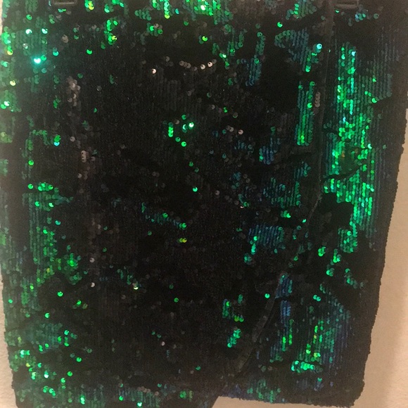 forever 21 plus sequin skirt SZ 3X - Picture 4 of 4